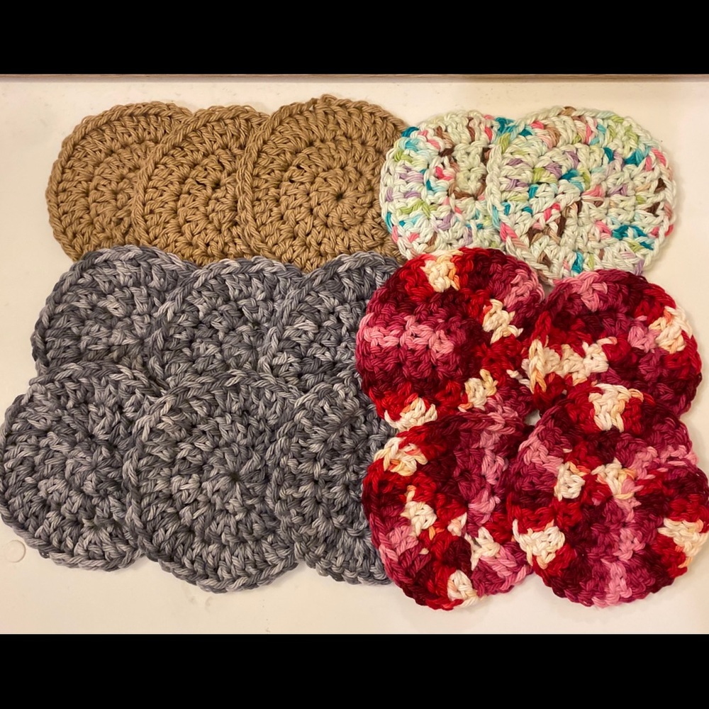 Handmade Reusable Cotton Rounds (10pack)